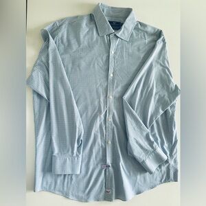 Vineyard Vines Slim Fit Cooper Pink & Blue Gingham Button Down Shirt - XL